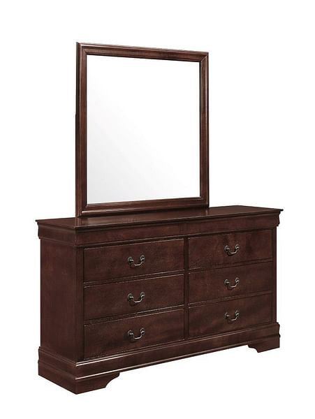 Marley Merlot Dresser and Mirror