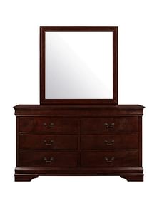 Marley Merlot Dresser and Mirror