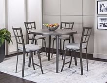 Timber 5pc Counter Table Set