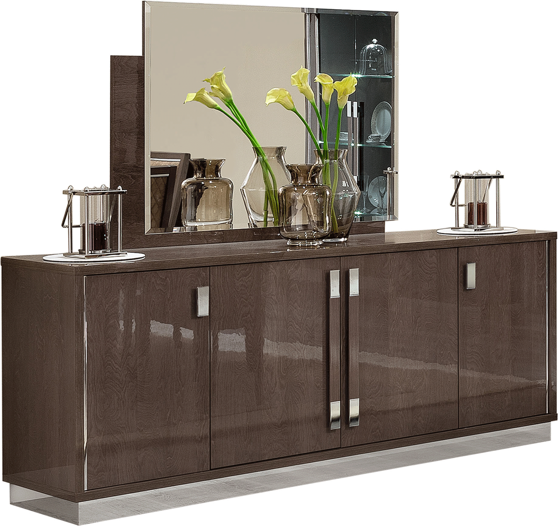Platinum Buffet with Mirror