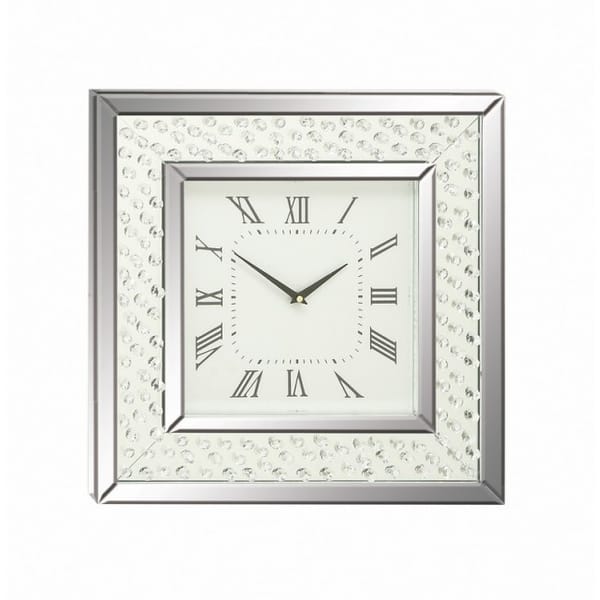 Mirrored Wall Clock 2.0