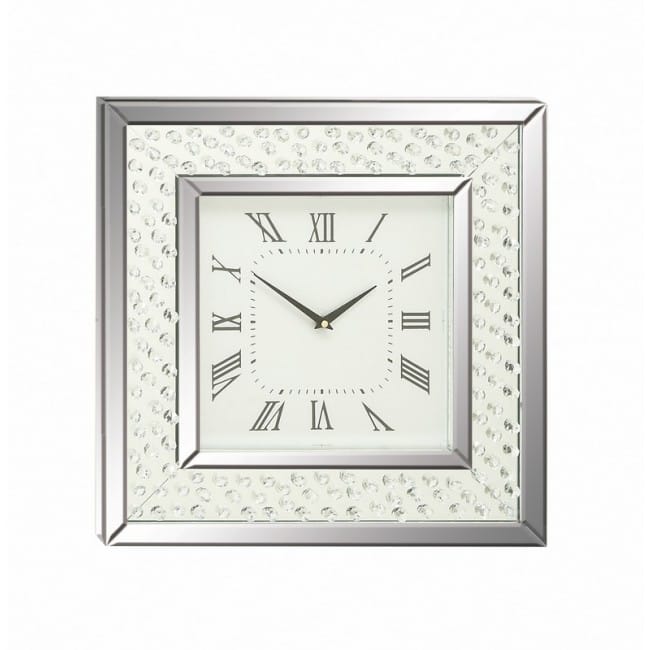 Mirrored Wall Clock 2.0