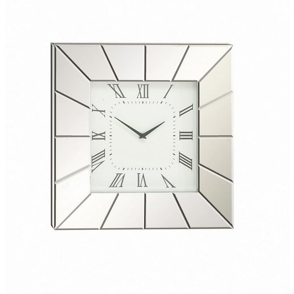 Mirrored Wall Clock