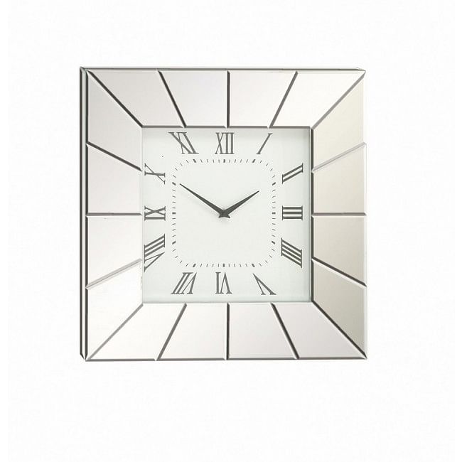 Mirrored Wall Clock