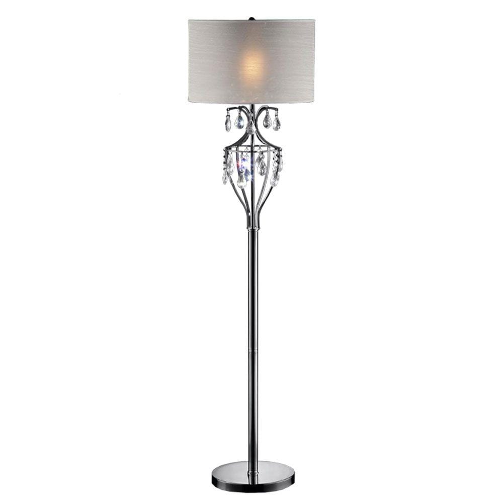 Lighting Floor Lamps Refined Crystal Floor Lamp at iStyle Furniture Store