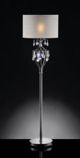 Refined Crystal Floor Lamp