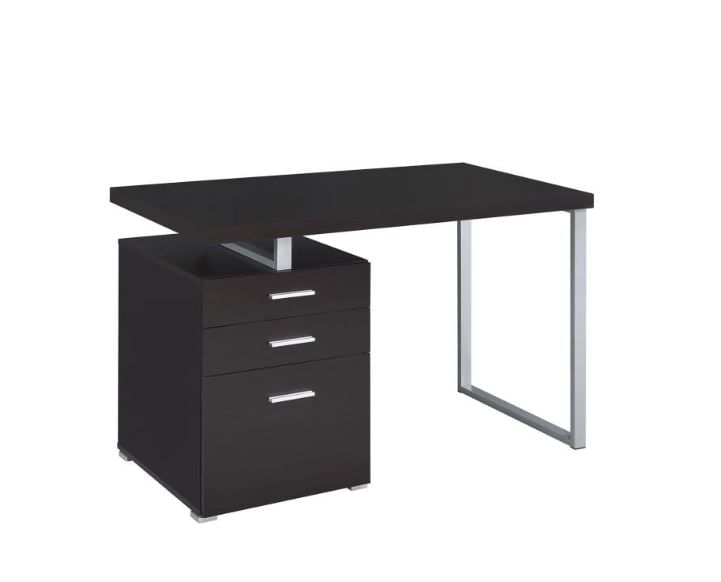 Office Office Desks Dark Brown Desk at iStyle Furniture Store