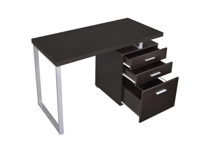 Office Office Desks Dark Brown Desk at iStyle Furniture Store