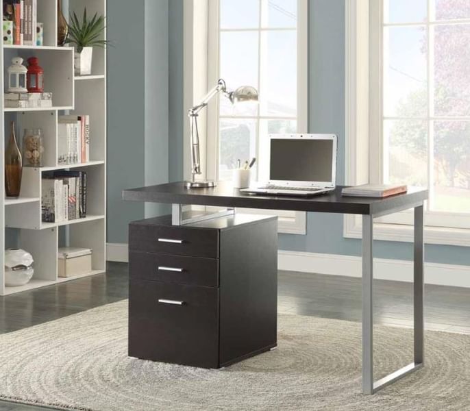 Office Office Desks Dark Brown Desk at iStyle Furniture Store