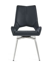 Hermes Black Swivel Chair