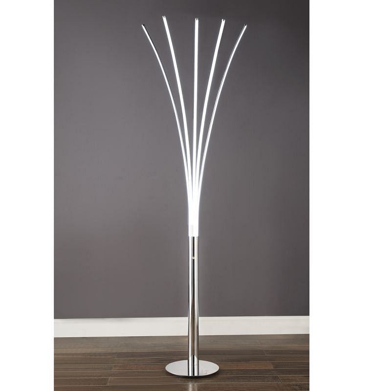 Fan LED Floor Lamp
