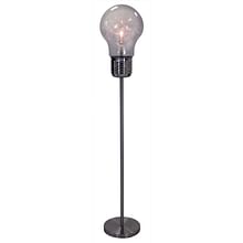 Grey Bulb Floor Lamp