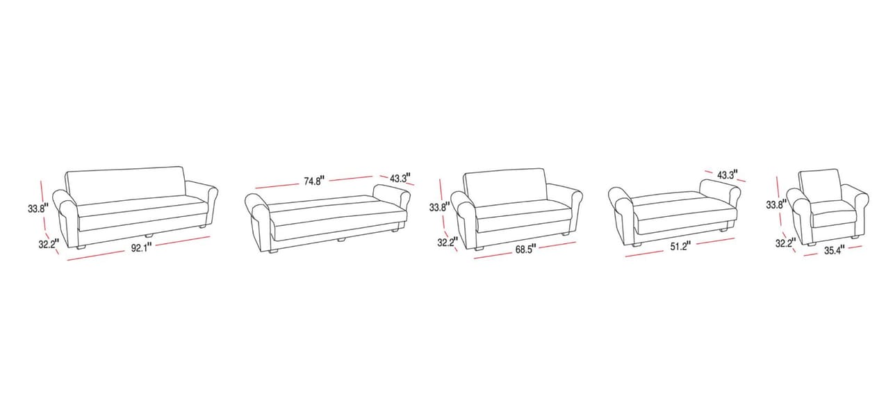 Elita Loveseat Bed