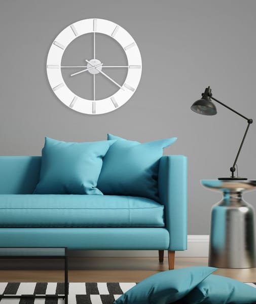 Pearl Round Wall Clock
