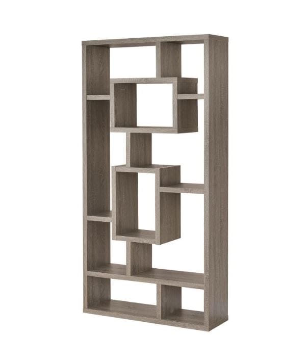 Weathered Grey Bookcase