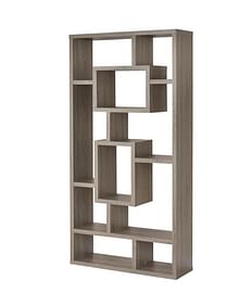 Weathered Grey Bookcase