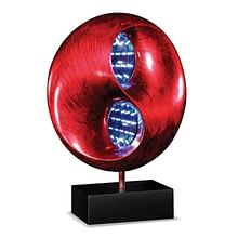 Red Infinity Table Lamp