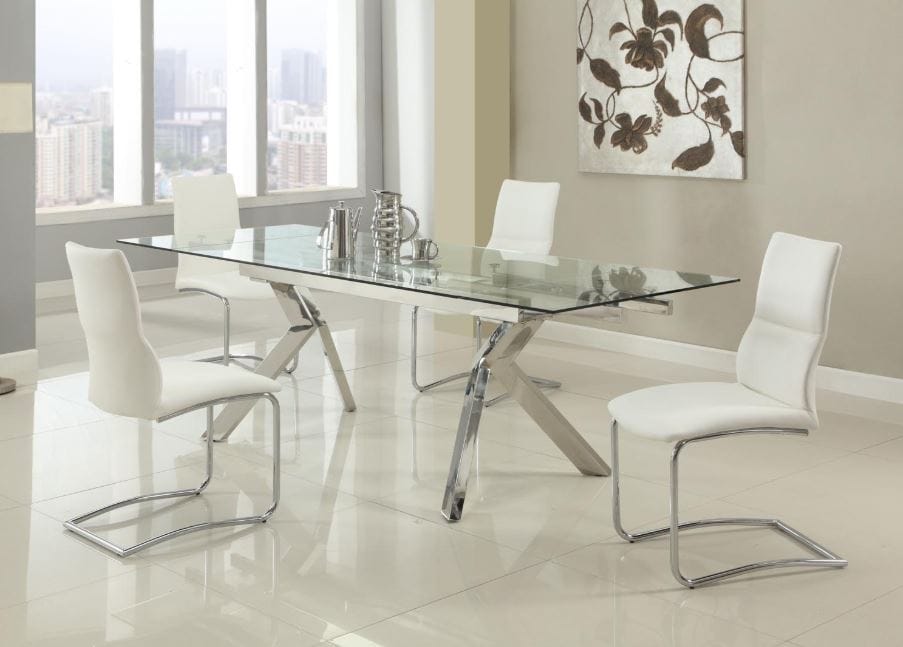 Ella Dining Table 5Pc Set - Piper Chairs