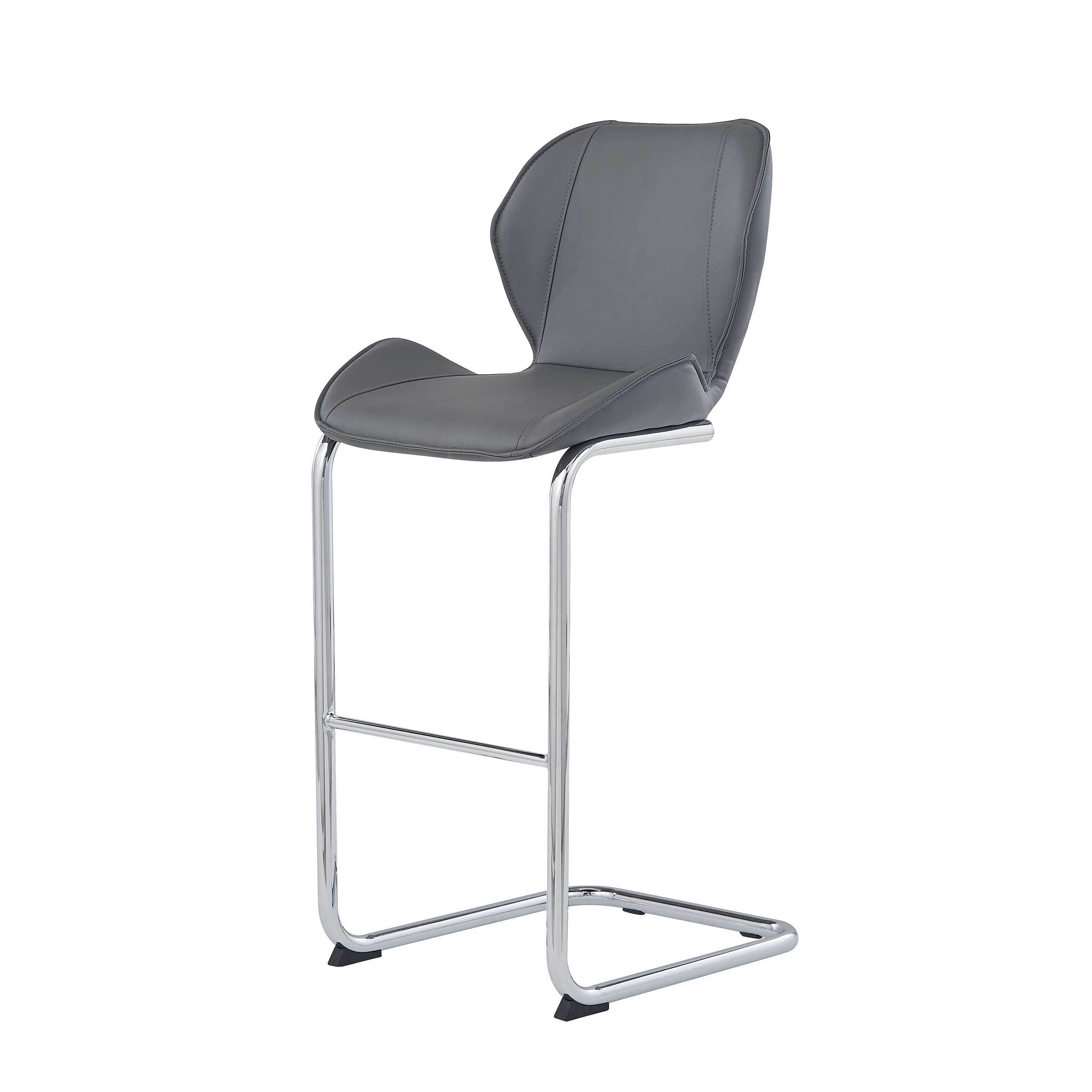 Carol Grey Bar Stool