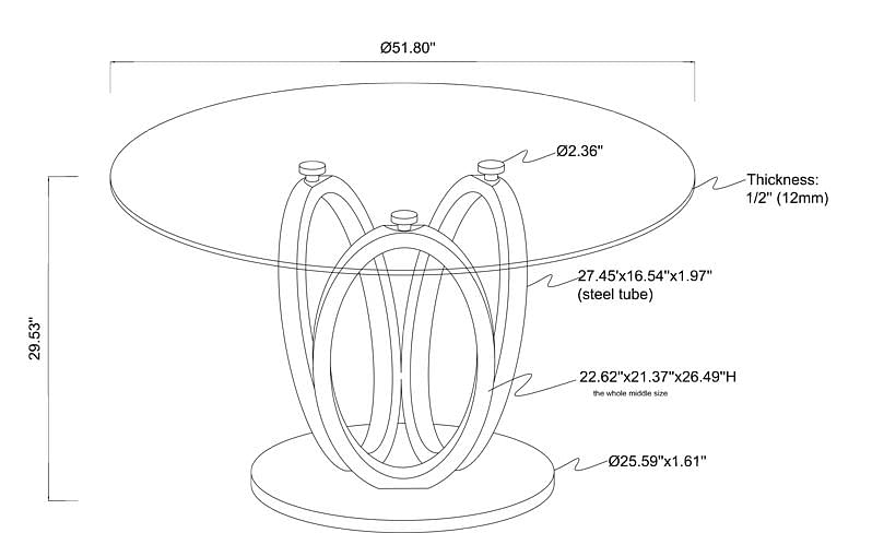 Evelyn Dining Table