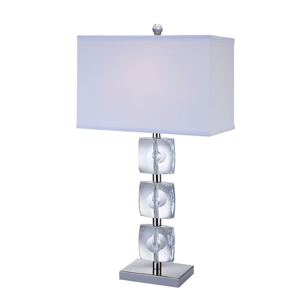 Clear Table Lamp