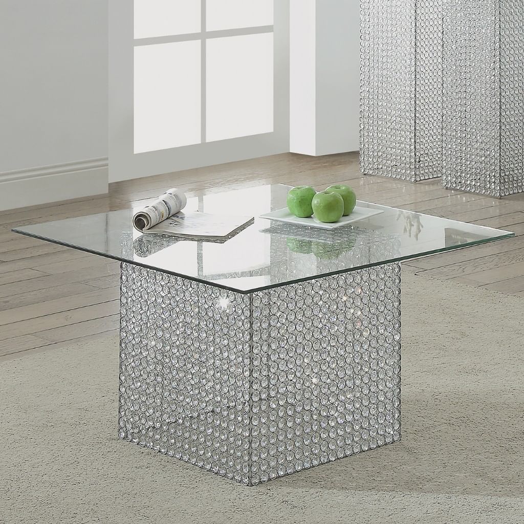 Living Room Coffee Tables Crystal Coffee Table Square at iStyle