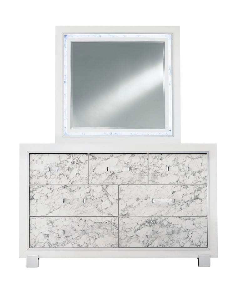 Santorini Dresser and Mirror