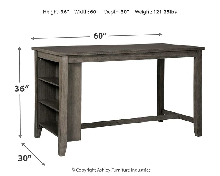 Ashley Furniture - Caitbrook Counter Height Table
