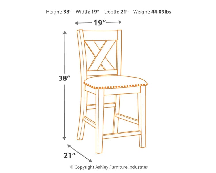 Ashley Furniture - Caitbrook Counter Height Chair
