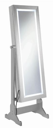 LED Jewelry Chest Mirror