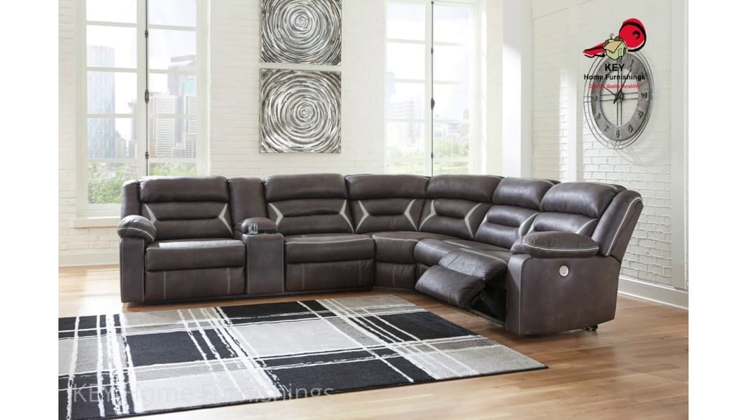 Kinrad 4PC Power Reclining Sectional