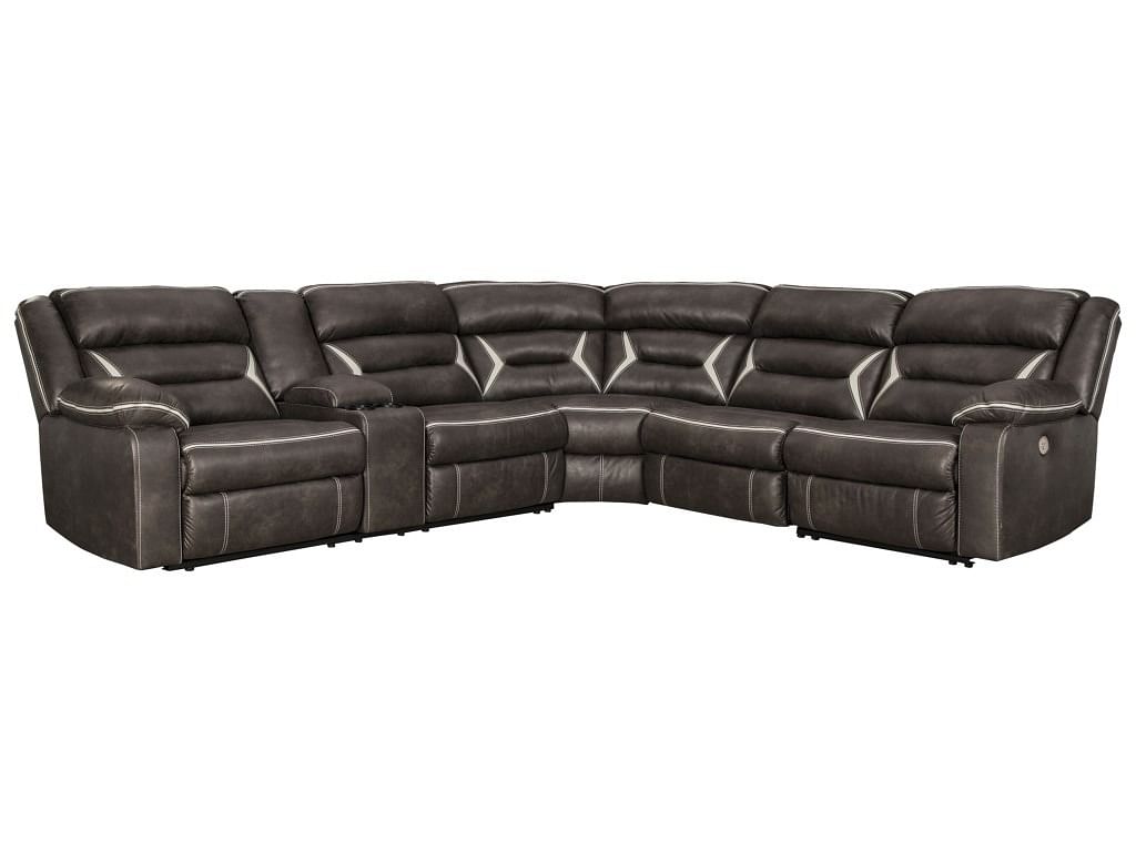 Kincord 4PC Power Reclining Sectional