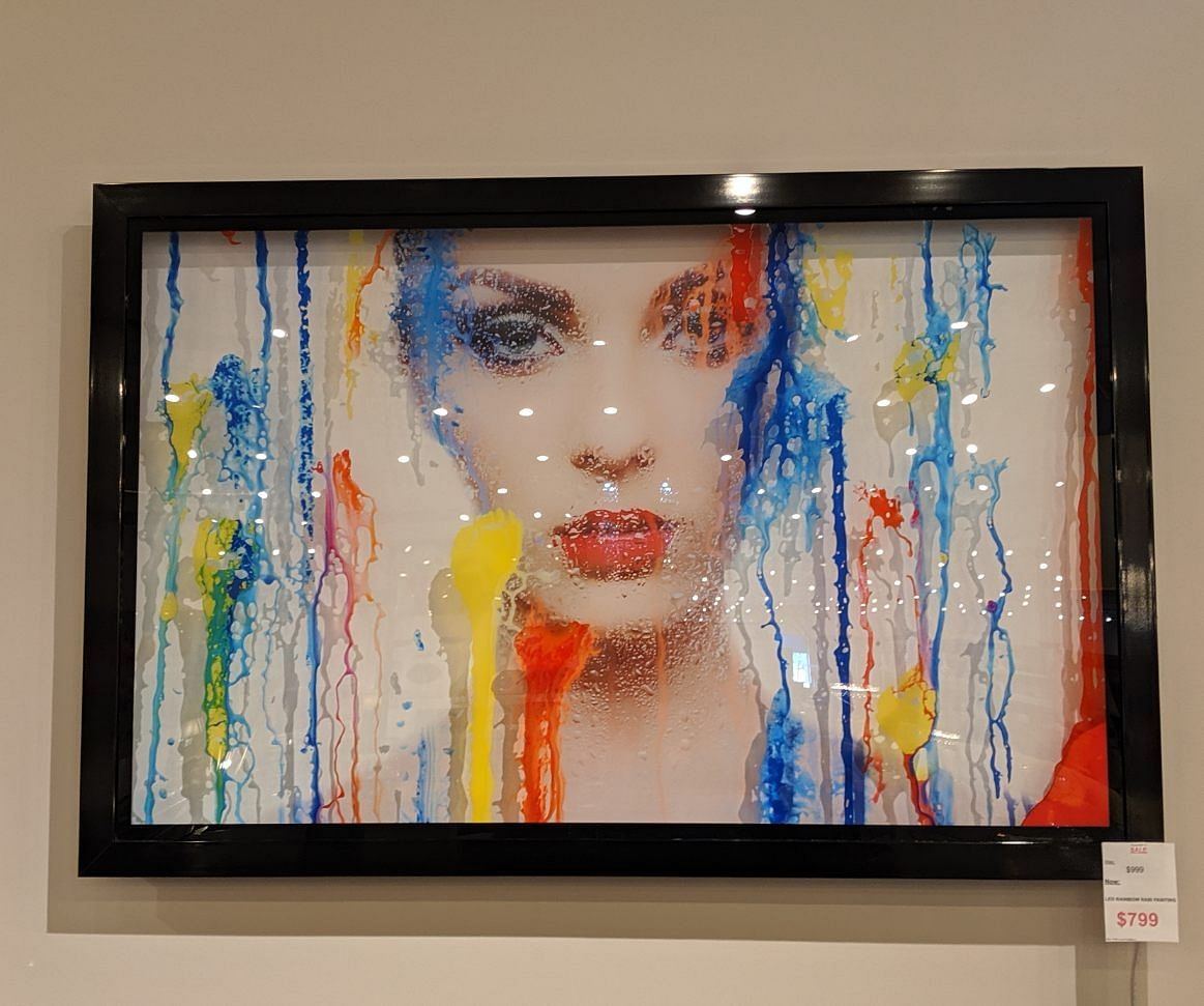 LED Color Changing Painting