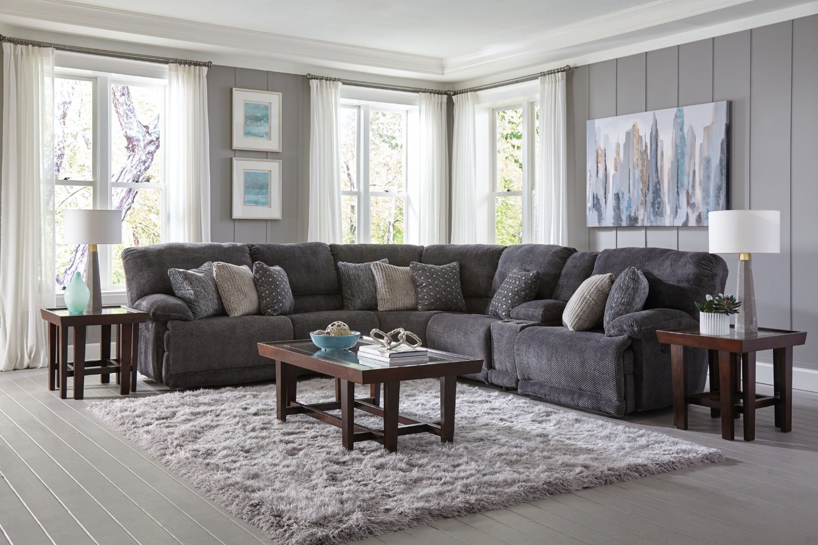 Burbank Reclining Sectional