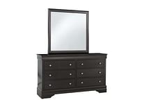 Pompei Grey Dresser and Mirror