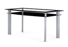 Blocked Glass Dining Table