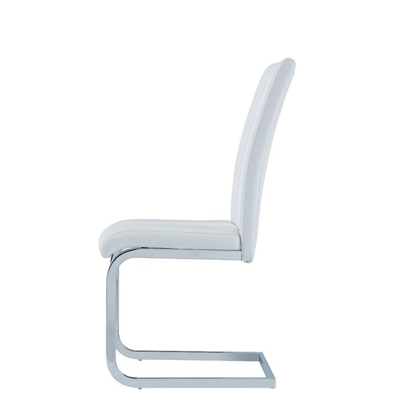 Park 5pc Dining Set with White Dining Chairs