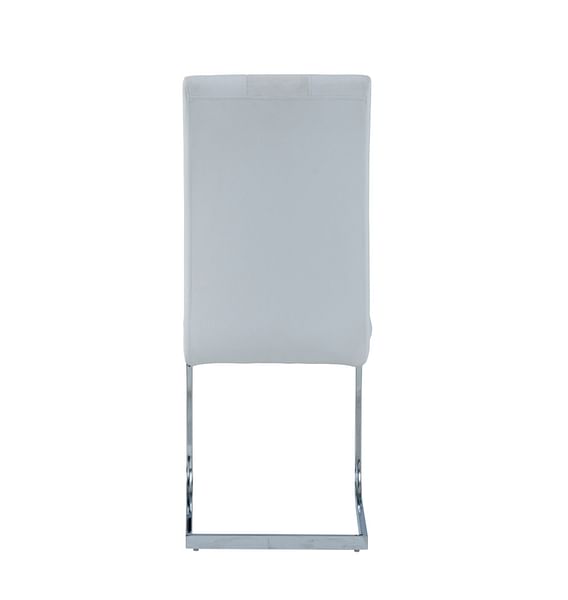 Park 5pc Dining Set with White Dining Chairs