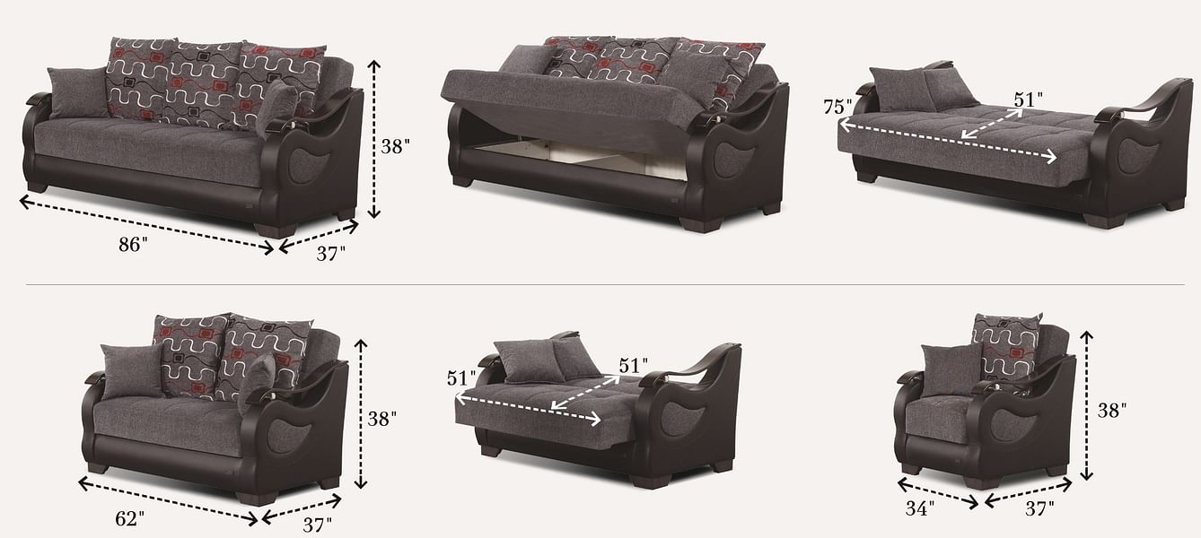 Arizona Convertible Loveseat