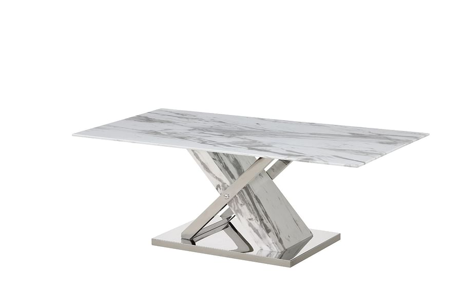Marble X Coffee Table