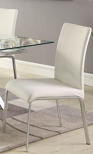 Ariel 5pc Extendable Glass Set with Ariel Dining Chair