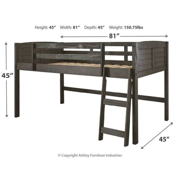 Ashley Furniture - Caitbrook Loft Bed