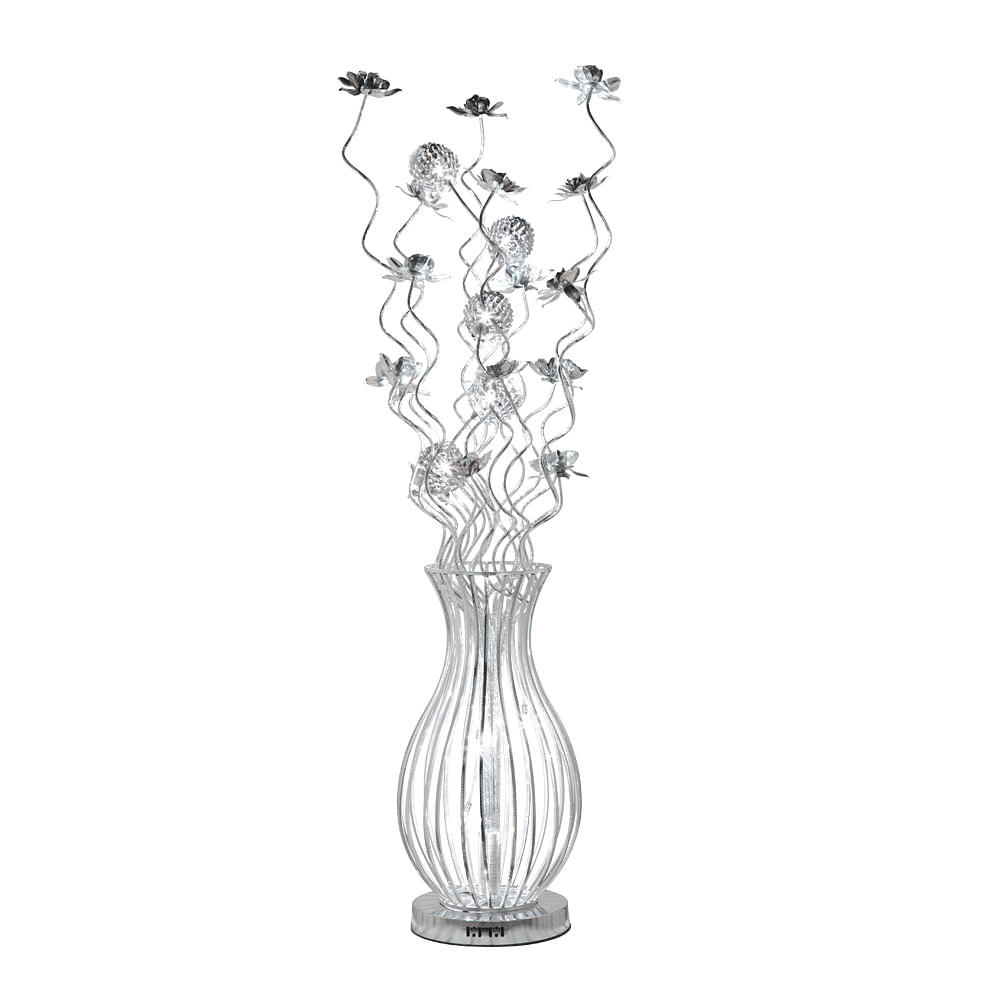 Flower Vase Floor Lamp With LEDs
