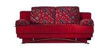 Fantasy Red Sofa Bed in Fabric