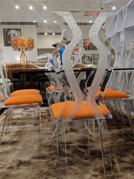 Monaco Acrylic Dining Chair