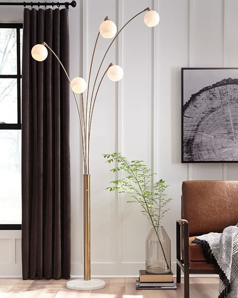 Ashley Furniture - Taliya Arch Floor Lamp