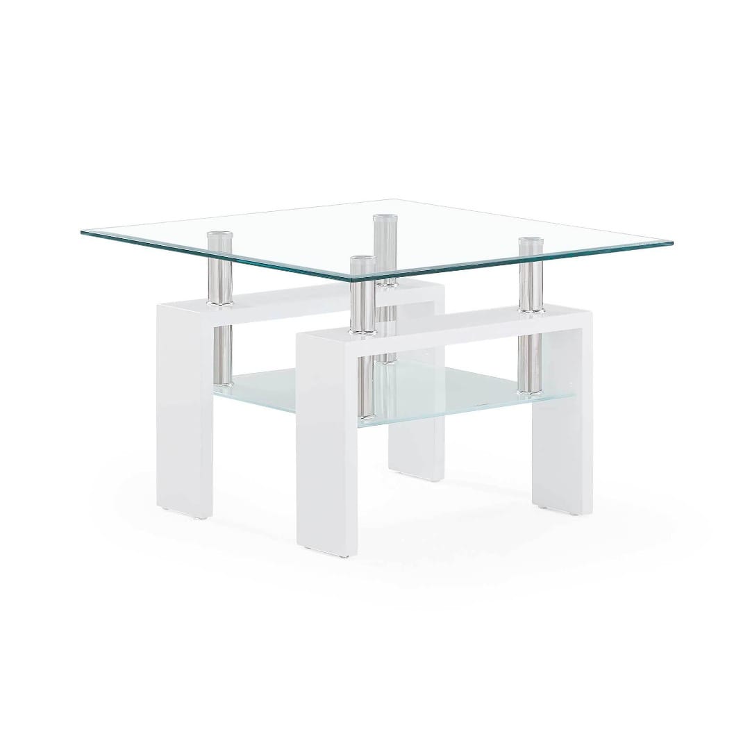 Chrome End Table