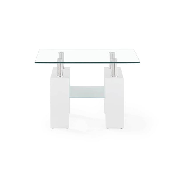 Chrome End Table