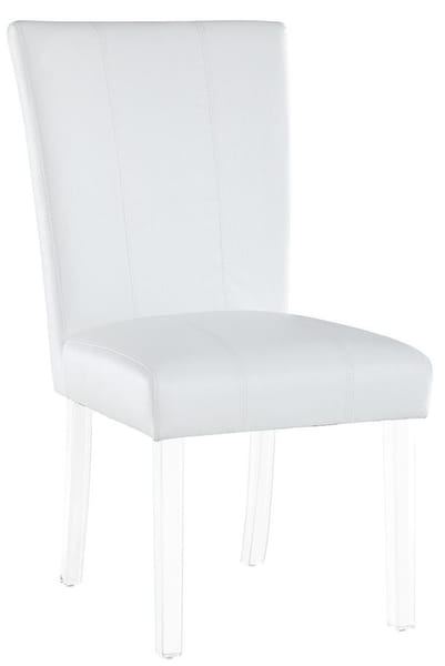 Danny 5pc Dining Set with Acrylic legs