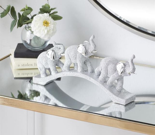 Sparkling Elephant Trio